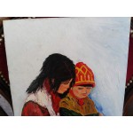 Малка картина масло на платно Испания - 3811 - КК5